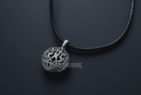 Tryzub Pendant Silver Ukrainian Trident Jewellery - Image 2