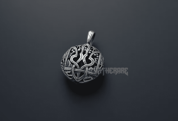 Tryzub Pendant Silver Ukrainian Trident Jewellery