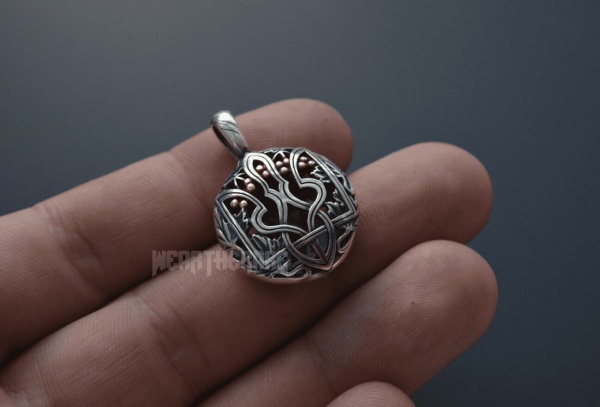 Tryzub Pendant Silver Ukrainian Trident Jewellery - Image 4